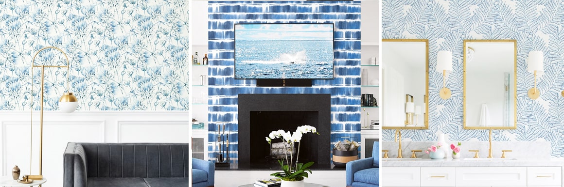 Natural wallpaper design for uplifting relax mood at house