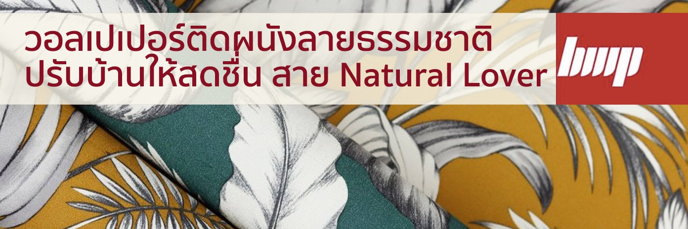 Natural Pattern Wallpaper Trend, Adjust the house to look fresh.