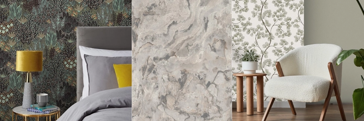 Transform an ordinary wall into a vibrant feature with nature-inspired graphic pattern wallpapers. Connect nature and modernity in every perspective, bringing a fresh and dynamic energy to your space