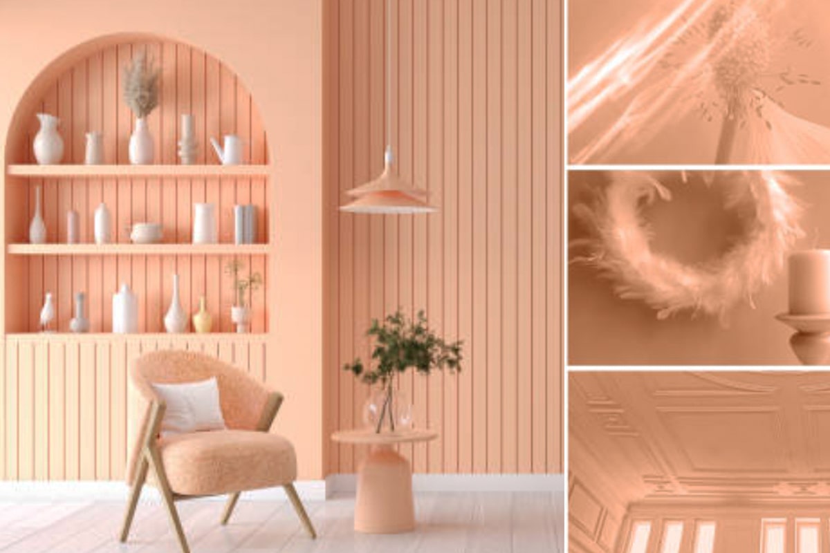 วอลเปเปอร์โทนสีพีช