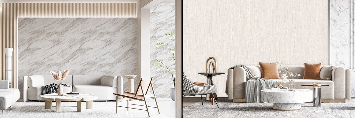 Wallpaper luxurious premium, reflects details of modern walls, with subtle luxury for modern home style GALAXY Collection