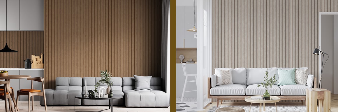 Decorate the walls of the house in a Cozy Wooden Style with premium wood-patterned wallpaper at Bangkok Wallpaper