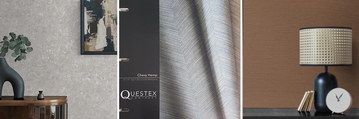 เปลี่ยนผนังอาคารพาณิชย์ ให้โมเดิร์นและแข็งแรง ด้วยวอลเปเปอร์สำหรับอาคารพาณิชย์ Questex จากอเมริกา