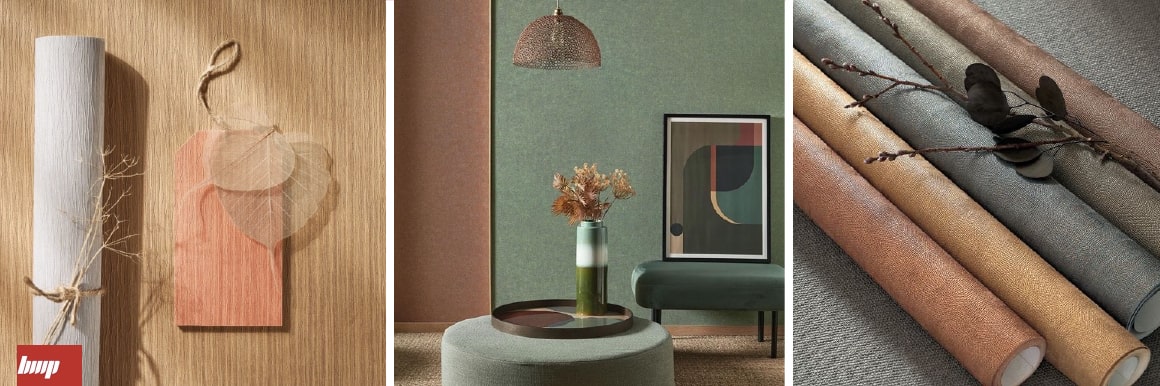 Simple yet extraordinary natural textured wallpaper from France, Don’t Missed!