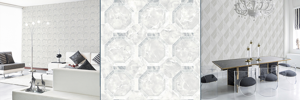 วอลเปเปอร์ติดผนัง อัพความหรูหรา คลาสสิก ลัคชูรี่ ส่งตรงจากเกาหลีและยุโรป